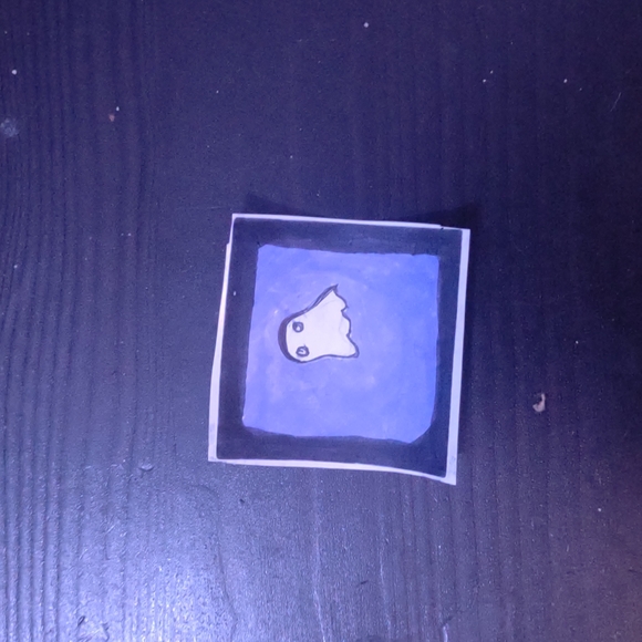 Handmade sticker pack , little ghostie bois - Picture 2 of 7